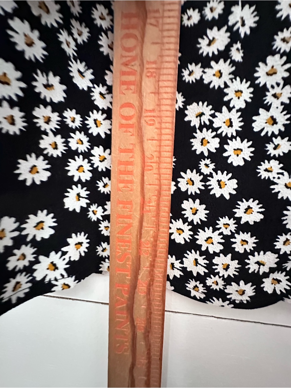 Sezane 34(2) Indira daisy print floral button short sleeve blouse softgirl retro - Picture 11 of 13